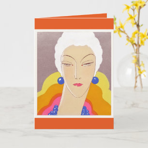 Cover of the fashion magazine Art-Goût-Beauté Card