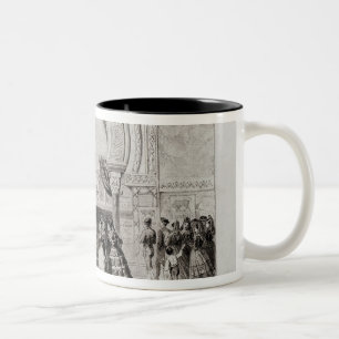 Cover of the score of piano quadrille Two-Tone coffee mug