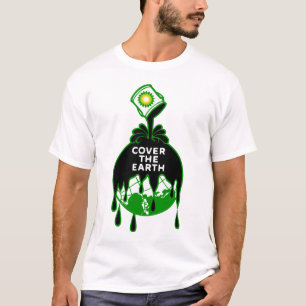 cover the earth bp gulf oil spill exxon T-Shirt