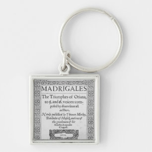 Cover to the Tenor part Keychain