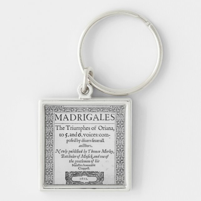 Cover to the Tenor part Keychain (Front)