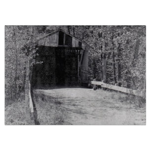 Covered Bridge Cutting Board