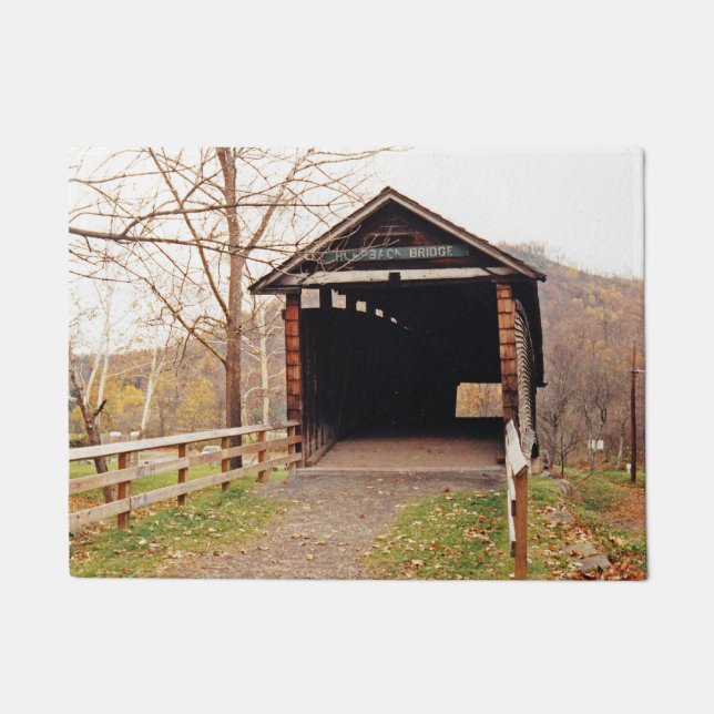 Covered Bridge Doormat (Front)