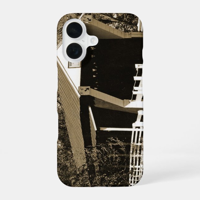 Covered Bridge iPhone 16 Case (Back)