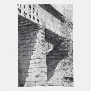 Covered Bridge Kitchen Towel