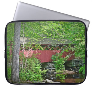 Covered Bridge Laptop Sleeve