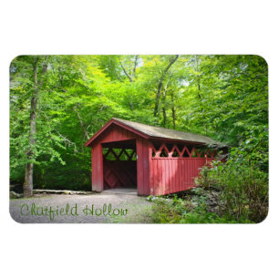 Covered Bridge Large Magnet