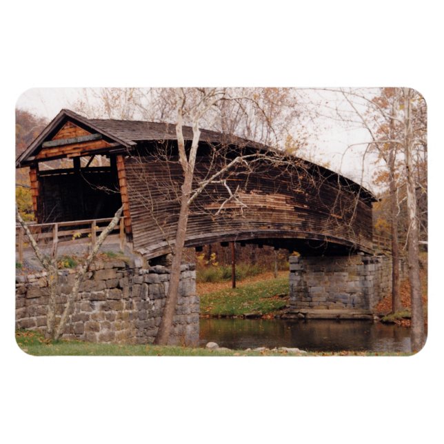 Covered Bridge Magnet (Horizontal)