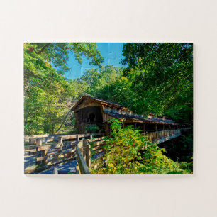 Covered Bridge Ohio Jigsaw Puzzle