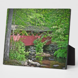 Covered Bridge Plaque