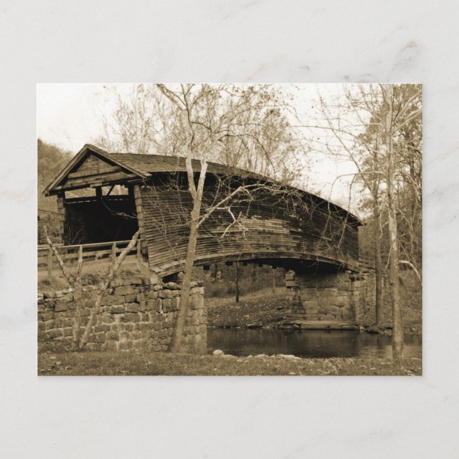 Covered Bridge Postcard (Front)
