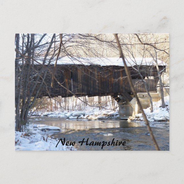 Covered Bridge Postcard (Front)