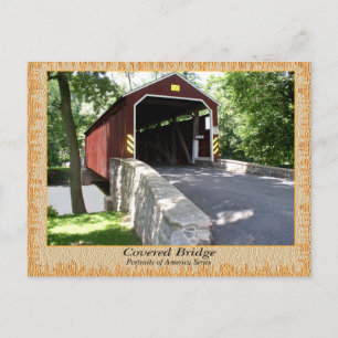 Covered Bridge Postcard