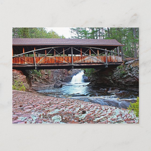 Covered Bridge Postcard (Front)