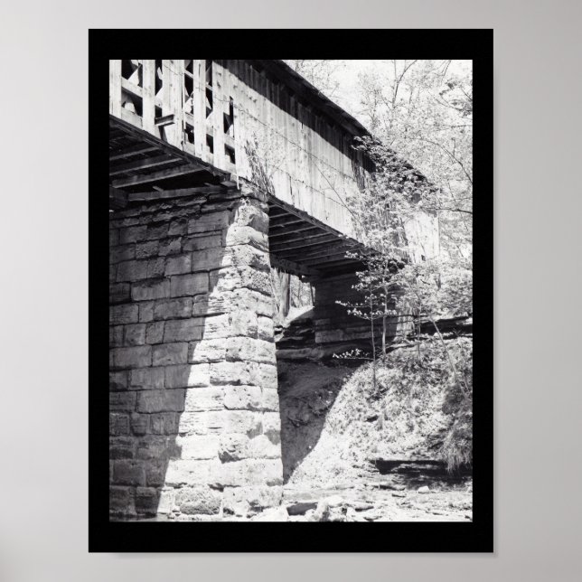 Covered Bridge Poster (Front)