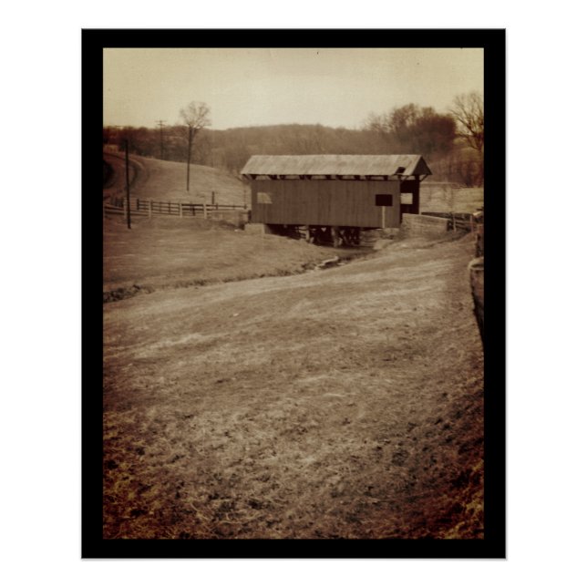 Covered Bridge Poster (Front)