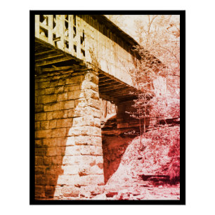 Covered Bridge Poster