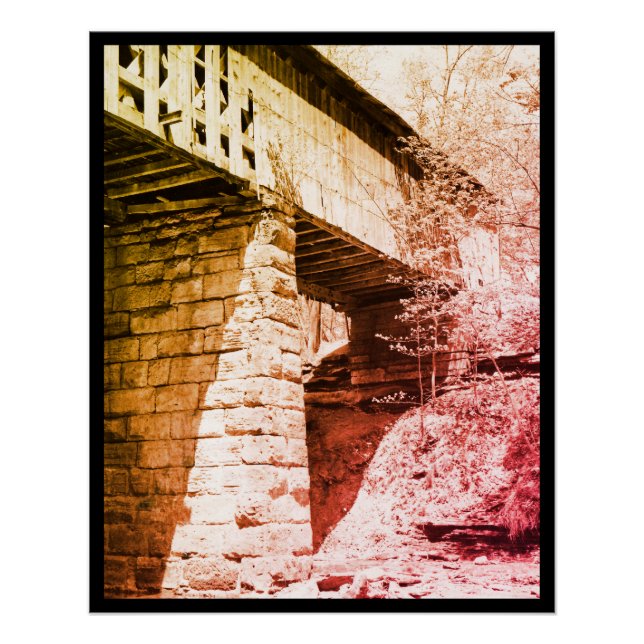 Covered Bridge Poster (Front)