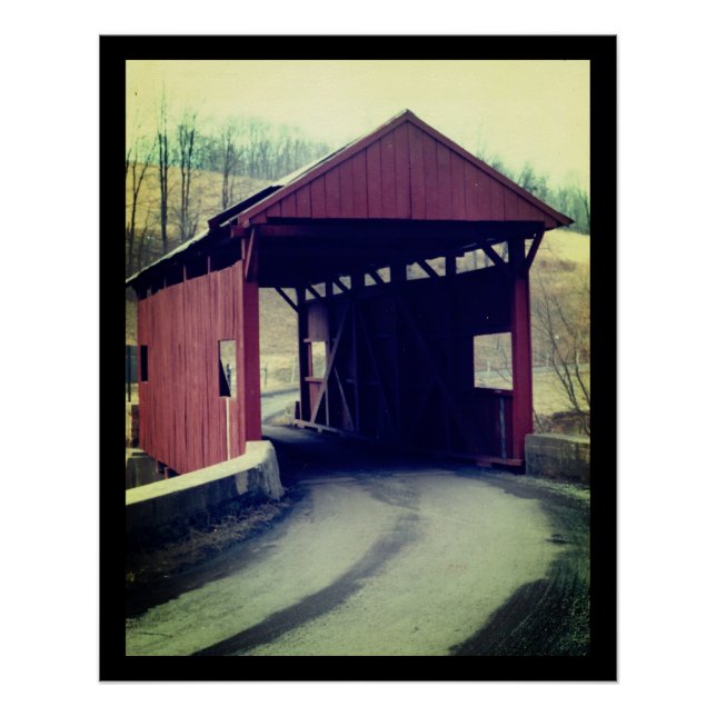 Covered Bridge Poster (Front)