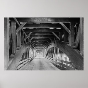 Covered Bridge Poster