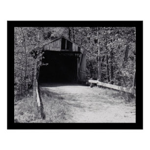 Covered Bridge Poster