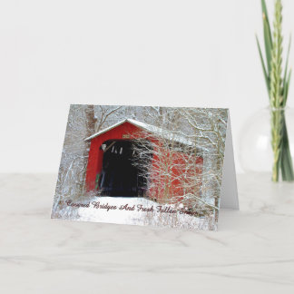Covered Bridges 'Thinking Of You' Greeting Card