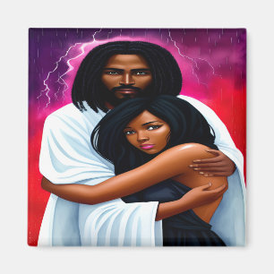 "Covered" Christian Watercolor Magnet