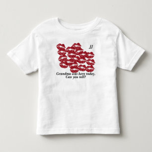 Covered in Kisses Customizable Toddler T-shirt