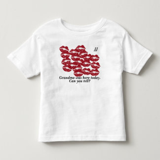 Covered in Kisses Customizable Toddler T-shirt