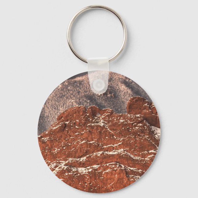 Covered in Snow Keychain (Front)