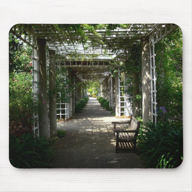 Covered Walkway Mouse Pad (Front)