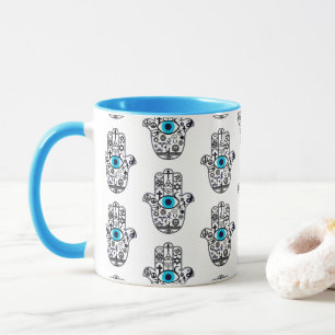 Covering all the bases Hamsa Hand Mug