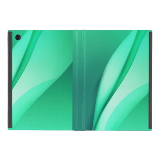 covers ipad mini Line Art Abstract Green Pattern