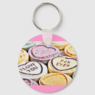 Coversation Hearts Keychain