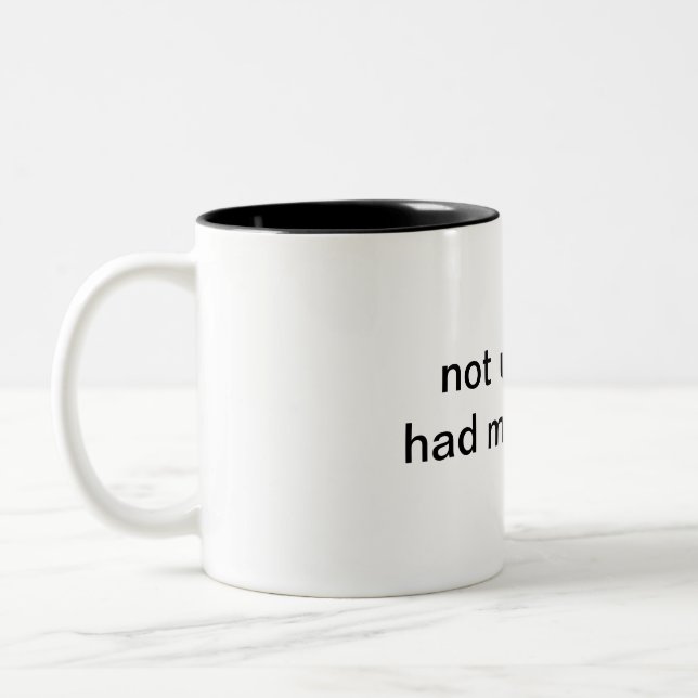 Covfefe Joke Coffee Mug (Left)