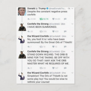 Covfefe Postcard