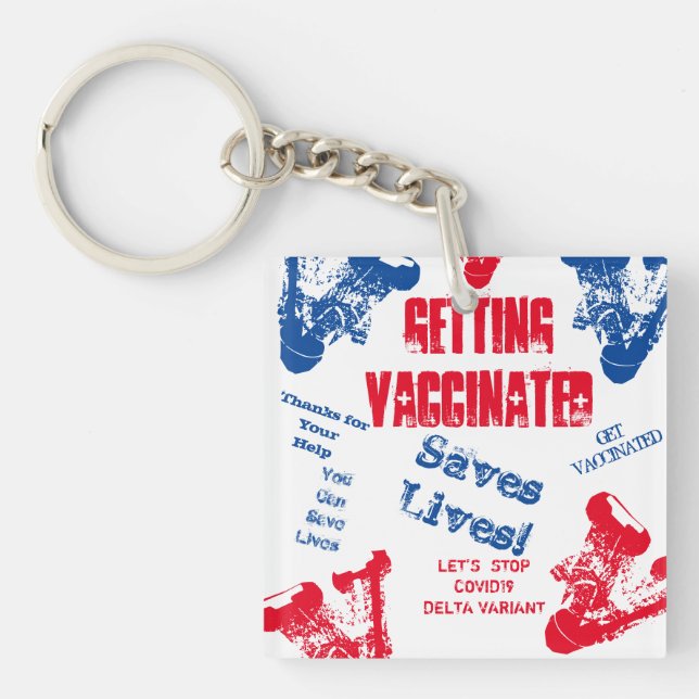 COVID19  KEYCHAIN (Front)