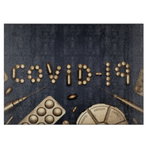 Covid-19 Cutting Board