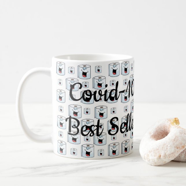 Covid-19 de Mug Papier Toilette (Avec donut)