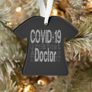 COVID-19 Doctor Extraordinaire Ornament