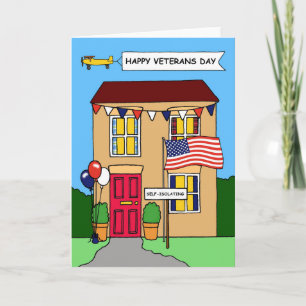 Covid 19 Happy Veterans Day Card