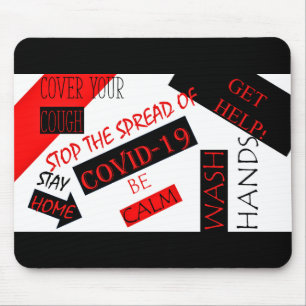 Covid-19 Mouse Pad