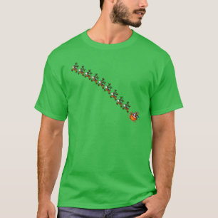 COVID-19 Santa & Reindeer Christmas T-shirt