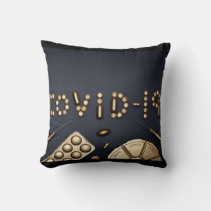 Covid-19 Throw Pillow