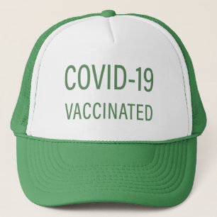 Covid-19 Vaccinated Trucker Hat