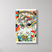 Covid Carnival 2021 Cubist