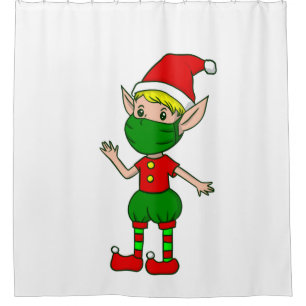 covid christmas face mask elf coronavirus