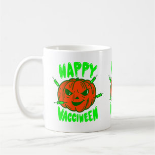 covid halloween vaccine pumpkin vacciween coffee mug