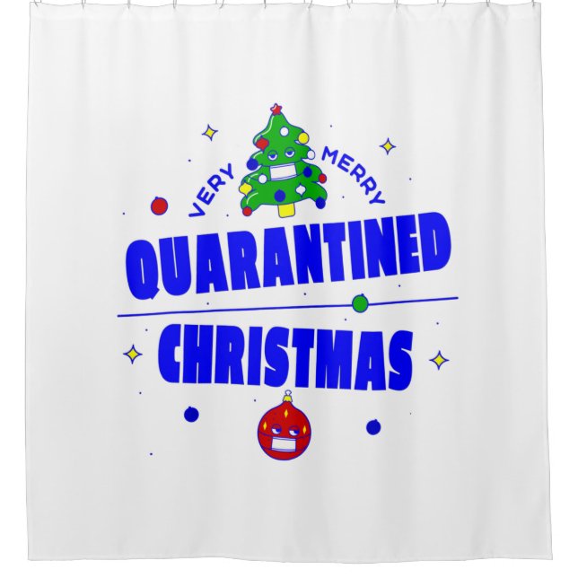 covid merry christmas tree lockdown quarantine (Front)