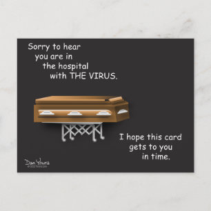 COVID Postcard #8 in CORONA series by Dan Youra